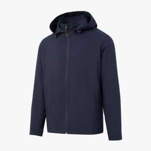 Áo Khoác Gió Thiết Kế 2 Lớp Có Mũ Tháo Rời Kháng Nước Tốt 9AG2T001TTS